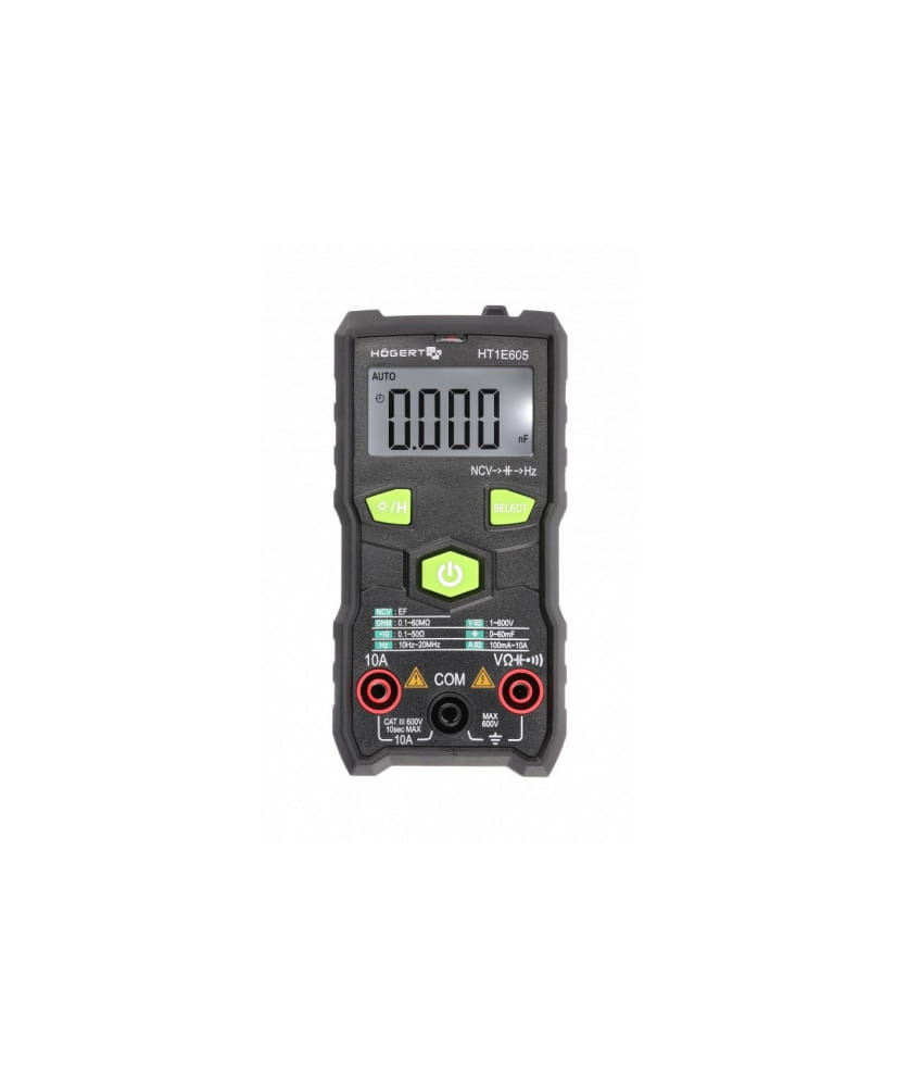 Uniwersalny miernik cyfrowy FULL-SMAR Multimetr HT1E605 (1B) (S27)